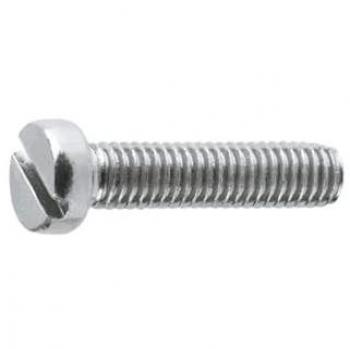 Tornillo DIN 84 Cabeza Cilíndrica Zincado M-4 x 16