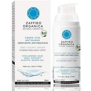 Zaffiro Organica - Crema facial antiedad orgánica, cosmética natural,