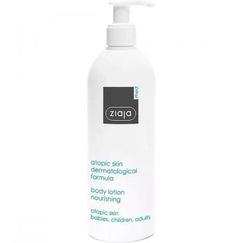 Loción corporal nutritiva e hidratante para pieles atópicas ZIAJA Med 400 mL
