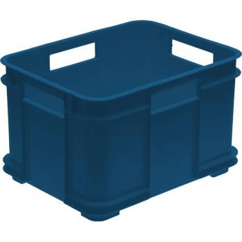 Caja de Almacenamiento Euro-Box M Bruno Eco Azul 16L Reciclado