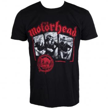 Motörhead Men's Stamped Metal T-Shirt - ROCK OFF M