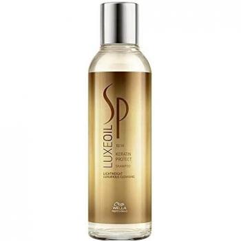 Wella SP LuxeOil Keratin Protect Shampoo 200 ml - Unisex Keratin-Infused Hair Care