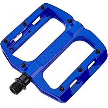SixPack Racing Menace – Pedales para adulto, azul