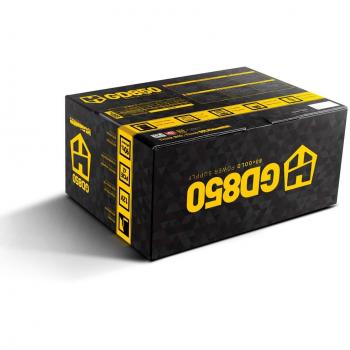 Nox Hummer GD850 - Fuente de Alimentación ATX 850W, Certificado 80 PLUS Gold, Ventilador Ultra Silencioso de 120mm, Entrada 230W, Color Negro