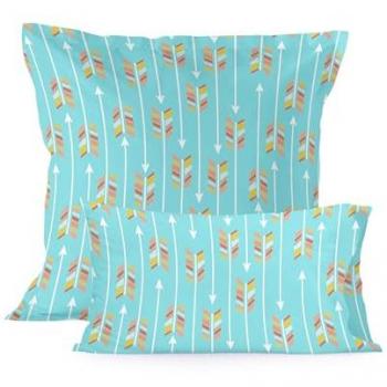 Funda de Almohada Infantil Fantasy 50x75 cm, Multicolor, 100% Algodón, Calidad 150 TC, Fabricado en España