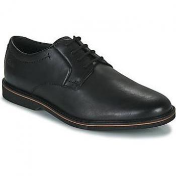 Clarks Atticus LT Lace Black Leather Formal Shoes for Men