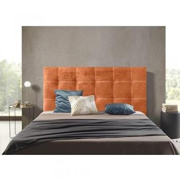 Cabecero Iris de Tela Naranja 115 cm