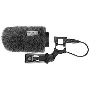 Rycote 033342 Classic Softie Microphone Windshield Kit for Rode NTG1, NTG2, NTG4 And Sennheiser MKE600 Black