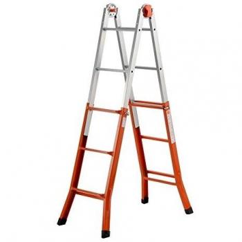 Gierre M27613 - Escalera telescopica acero 3+3 peldaños