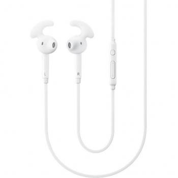 Auriculares Samsung In-Ear Fit EO-EG920BW Blancos - Respuesta de Frecuencia 20Hz-20kHz - Control de 3 Botones - Micrófono Incorporado - Almohadillas en