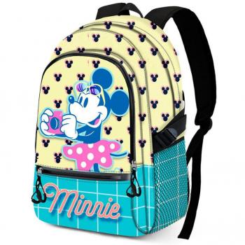 Mochila Disney Minnie Mouse Cheese - Edición Especial con Estampado de Queso