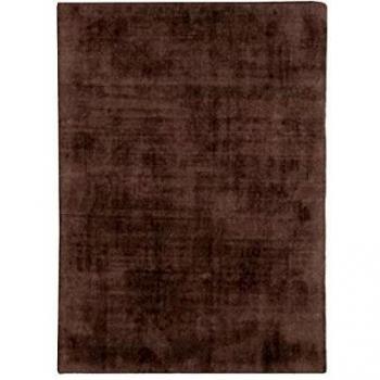 Alfombra Santal de aspecto terciopelo 120 x 170 cm - Color Taupe