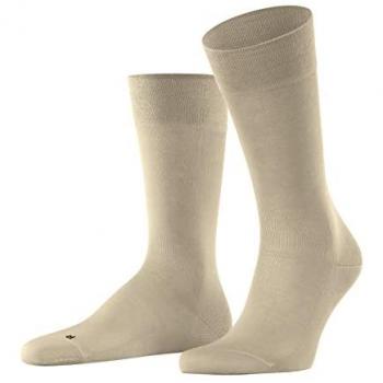 Falke Sensitive Malaga Men's Beige Pressure-Free Top Diabetic Socks Size 8.5-11