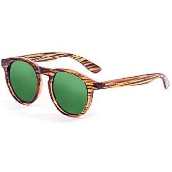 Paloalto Sunglasses Newport Gafas de Sol Unisex, Stripped Brown