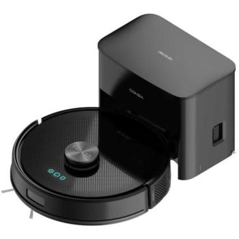 Robot Aspirador y Fregasuelos Conga Y70 con Autovaciado, Navegación Láser, 20.000 Pa, Cepillo para Mascotas y Conectividad WiFi