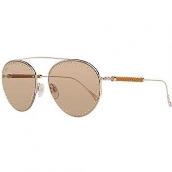 Tod's Rose Gold Aviator Sunglasses TO0234 28E 60 for Women