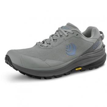 Zapatillas Topo Athletic Traverse gris azul mujer - 38, Zapatillas De Trail Running, cómodas, acolchadas, duraderos, caída de 5 mm, para senderismo