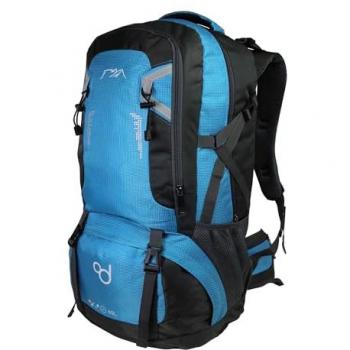 Mochila 60 Litros Impermeable para Senderismo y Acampada Azul