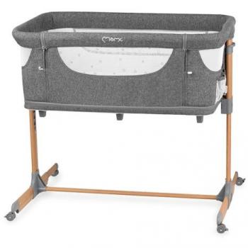 Cuna Colecho Multifuncional MoMi Smart Bed 4 en 1 Gris