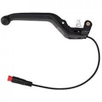 Magura Brake Lever MT5E 3-Finger Aluminium, Closer Higo/NO Cable 150 mm, Black