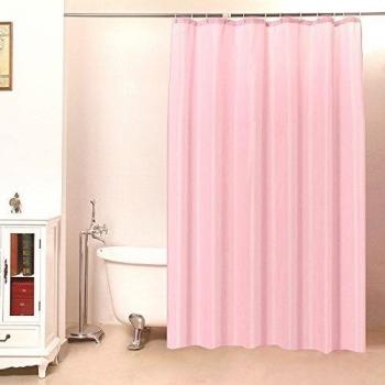 SUN-Tela de polišŠster de color sš®lido Cortina de ducha de ba?o resistente al agua y resistente al moho , light blue , 180cm wide *180cm high