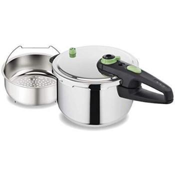 Tefal P2050745 - Olla a presión Sensor, 6 L, plata
