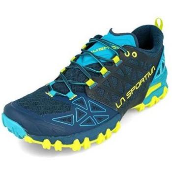 Zapatillas Trail Running de hombre La Sportiva Bushido II azul negro verde - 45.5