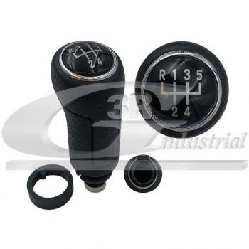 POMO PALANCA DE CAMBIO 6Q1711113 - Pomo de palanca de cambios, compatible con modelos específicos, diseño ergonómico, acabado en plástico resistente, fácil instalación, color negro
