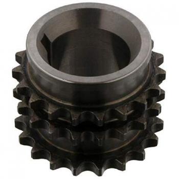 febi bilstein 25033 Crankshaft Pulley for timing chain and oil pump chain, pack of one