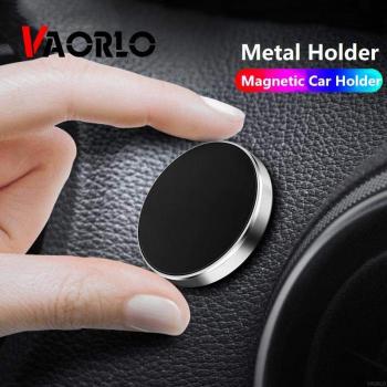 Soporte Magnético para Teléfono de Auto 360° - Compatible con iPhone 7, XR, X y Xiaomi - Montaje Magnético para Móvil - Soporte de Pared y Mesita de Noche - Color Negro