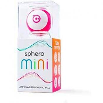 Sphero-Esfera robótica controlada por una aplicación juguete para el aprendizaje y programación en STEM, apto para mayores de 8 años, color rosado