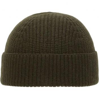 Gorro de hombre de punto de lana merino Selected