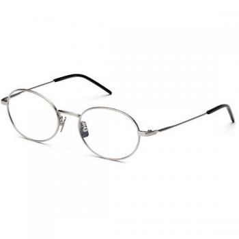 Italia Independent I-I MOD FREDDY 5307 SUPER THIN 075.000 Men's Eyeglasses Silver Size 49 - Blue Light Block Available
