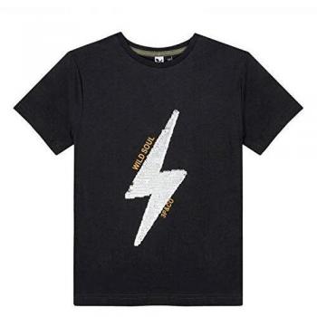 3 Pommes 3n10155 tee-Shirt Camiseta, Negro