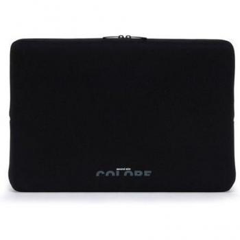 Tucano Colore Second Skin Neoprene Sleeve for 13-14 Laptops and MacBook Pro 15 - Black