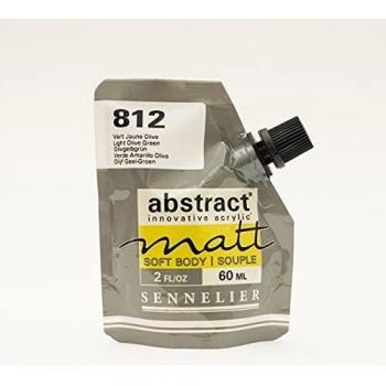 Sennelier Color acrílico mate Serie Abstract Matt 60 ml 812 verde oliva claro