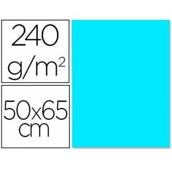 Liderpapel - Cartulina 50 X 65 Cm 240G/M² Celeste