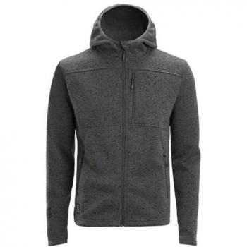 Forro polar con capucha Altus Seneca I30 para hombre en gris oscuro, talla XXL