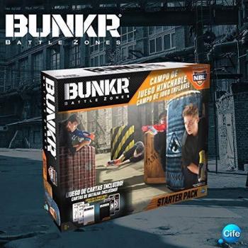 BUNKR- Battle Zone Starter Pack, Multicolor