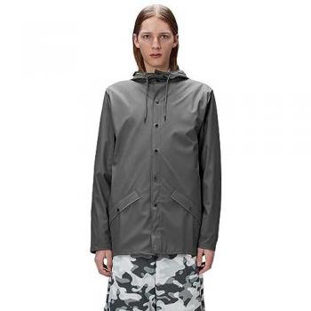 Rains Jacket - Grey, Size: S, Unisex, Stylish and Trendy