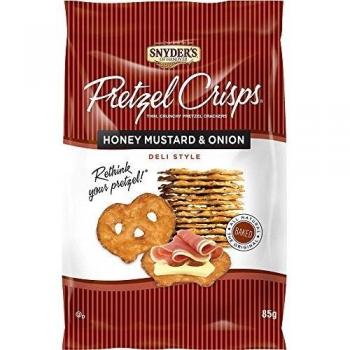 Snyder's Pretzels Crisps Honey mustard & onion 85 gr