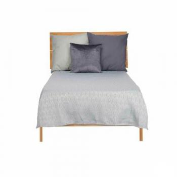 Colcha Estándar 180 x 260 cm Rombos Gris (4 Unidades) - Aire de Originalidad