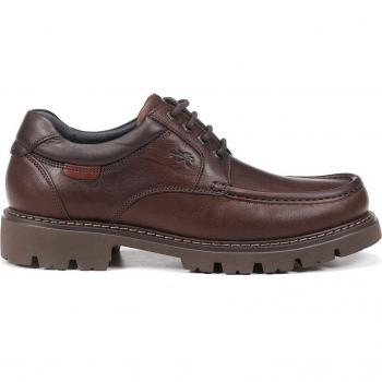 Fluchos Douglas F1320 Zapatos de Cordones para Hombre en Piel Marrón Medio