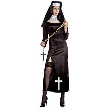 Disfraz Seductor de Monja - Talla M/L