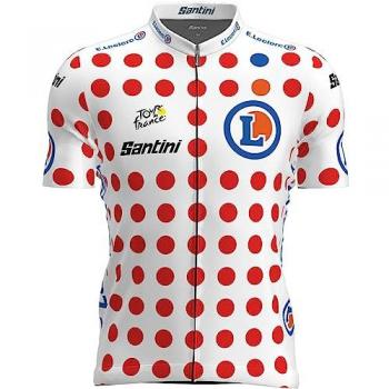 Tour de France 2024 Classic Fit Polka Dot Mountain Jersey - Size S