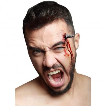 Bujía Clavada de Ghoulish Productions - Aplicación de látex y maquillaje para un look terrorífico