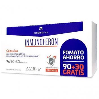 Inmunoferon Immune Support Supplement - 90+30 Capsules