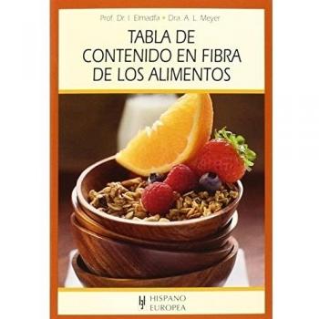 Tabla de contenido en fibra de los alimentos