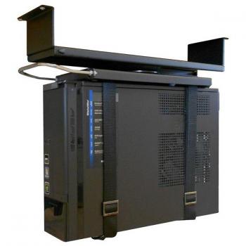 Neomounts by Newstar CPU-D050BLACK Soporte de PC para Escritorio, Altura Ajustable 0-550mm, Ancho Ajustable 50-240mm, Diseño Giratorio
