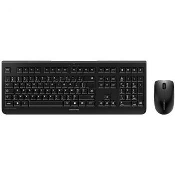 Cherry DW 3000 - Set de Teclado y Ratón Inalámbricos - AZERTY Belga - 2.4 GHz - Negro